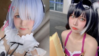 ปลาคาร์ป Liyuu ไอดอลว่างงานไปคอสเพลย์ Comic-Con | รักแท้คือ Rem หรือ Kailu?