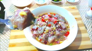 KINILAW NA TANIGUE SIMPLENG RECIPE