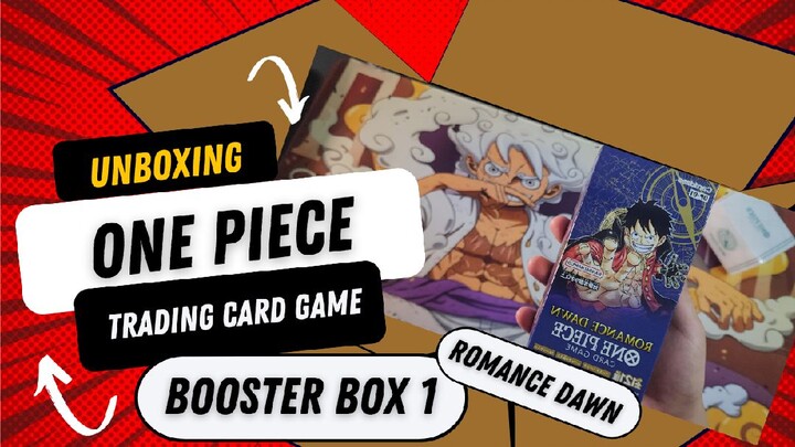 Unboxing - One Piece Trading Card Game Booster Box 1 Romance Dawn