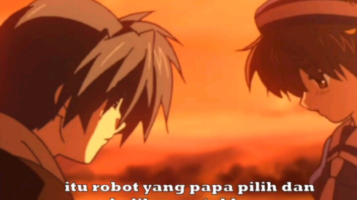 ushio di tinggal ayahnya 5 tahun