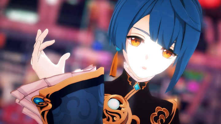 [Genshin Impact MMD/行秋]Stay Tonight