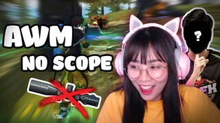 [FREE FIRE] MisThy cosplay Xuka cầm AWM no scope lụm 2 kills