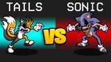 TAILS.EXE VS. SONIC.EXE Mod in Among Us...