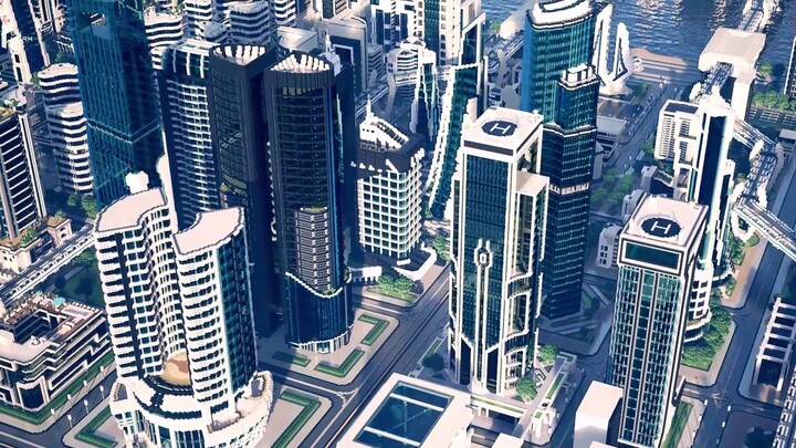 [มายคราฟ 4K]Future City - Star City