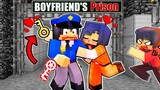 Escaping My BOYFRIEND'S Prison in Minecraft!