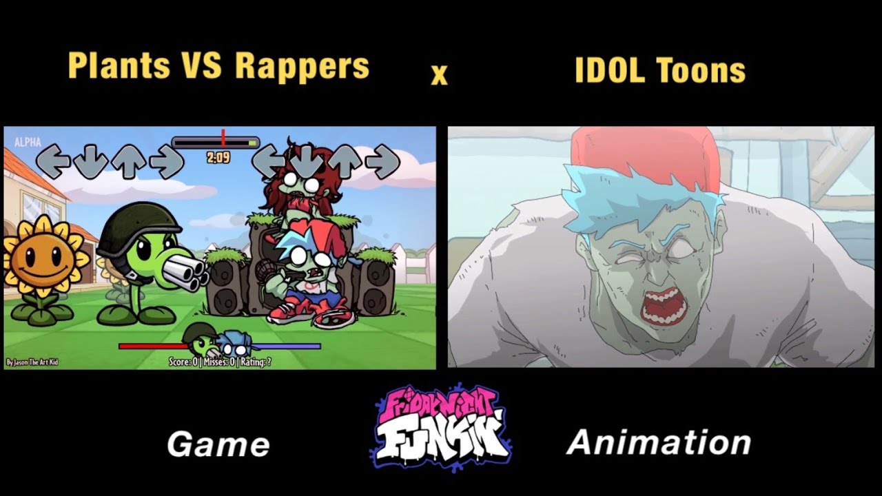 Pvz Bad Bash Bloom N Brains Daddy Dearest Plants Vs Rappers Game X Fnf Animation Bilibili