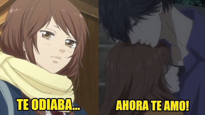 LA CHICA QUE ODIABA A LOS HOMBRES PERO... | Ao Haru Ride RESUMIDO