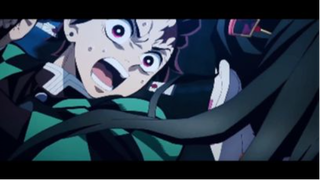 Tanjiro vs Daki 2 | #anime #animefight #demonslayerss2