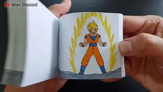 Flipbook Son Goku - Super Saiyan - Dragon Ball
