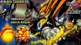 R Black Clover 291 | Ternyata Rantai Api Magna ...