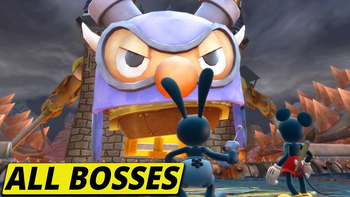 Epic Mickey 2: The Power of Two - ALL BOSSES