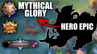 Pakai Hero Epical Glory di Mythical Glory!!  Mobile Legends