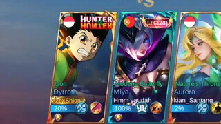 DYRROTH JADI BOCIL😂 REVIEW SKIN DYRROTH HUNTERXHUNTER