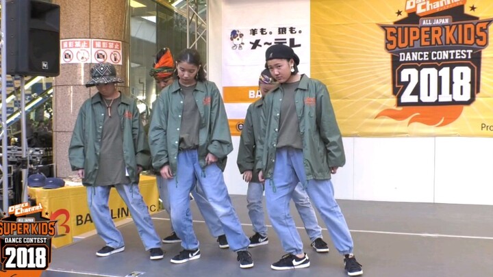【日本hiphop齐舞】｜camducks 2018 Guest show