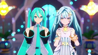 我去！两个初音未来