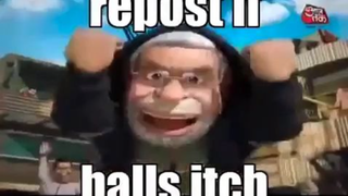 repost if balls itch