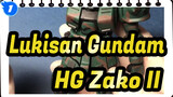 [Lukisam Gundam] HG Zako II / Lukisan Meisai  / Tanpa Transformasi_1