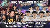RRQ Season 9 vs RRQ MDL!!! Tak Dapat Dipercaya Hasil Duel Team Senior vs Team Junior!!!