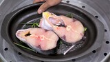 Cá Tra Hấp Hành ✅ món ăn đơn giản mà ngon Nqmt cook nhà quê miền tây