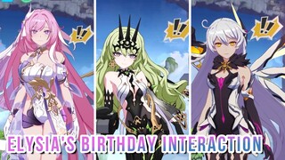 Elysia's Birthday Special Interaction | Honkai Impact 3