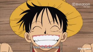 momen luffy di eksekusi mati..!!