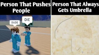 10 Types of Roblox Squid Game Players