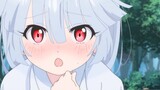 Super cute white-haired girls in anime