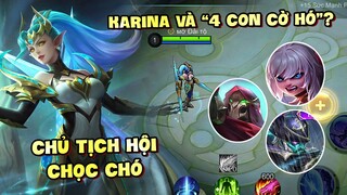 Tốp Mỡ | CHỦ TỊCH HỘI CHỌC CHÓ KARINA VÀ "4 CON CỜ HÓ"?? | MLBB