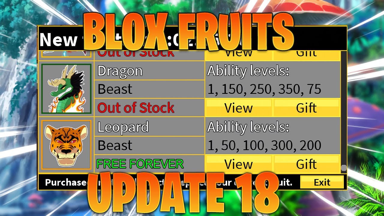 LEOPARD IS FREE!, Blox Fruits