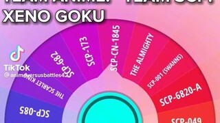 SCP 682 vs Xeno goku