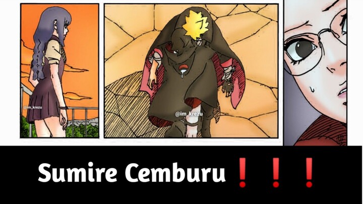 Sumire Cemburu Pada Sarada❗ Fakta Menarik Manga Boruto Two Blue Vortex Chapter 16 Bagian Ketiga