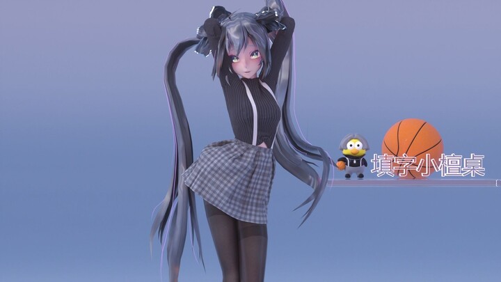 Chỉ vì tương lai! MD Fabric MMD "Phut Hon" Hatsune MIKU C4D OC kết xuất (màn hình ngang)