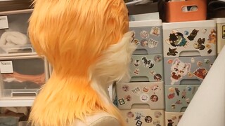 [Fursuit] Sharing the making process of Tong Mo Fox!
