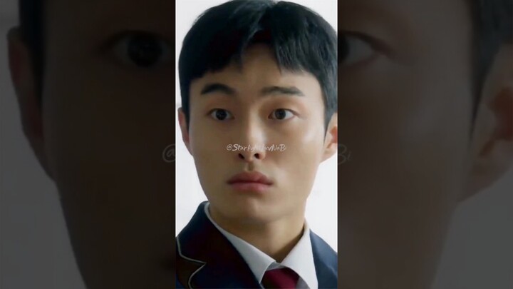 His innocence made even cuter🤩 High School Return of A Gangster #yoonchanyoung#kdrama#shorts#cute