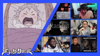 Black Clover Ending 1 Reaction Mashup