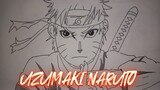 Menggambar Naruto Shippuden