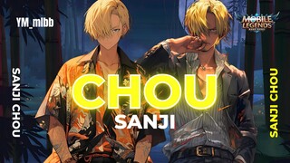 Chou x Sanji || Si Kaki Hitam Yang Overpower