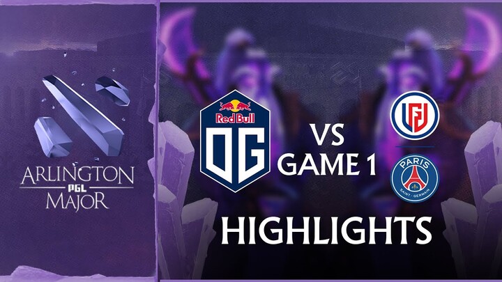 Game 1 Highlights: PSG.LGD vs OG | BO2 | Arlington Major