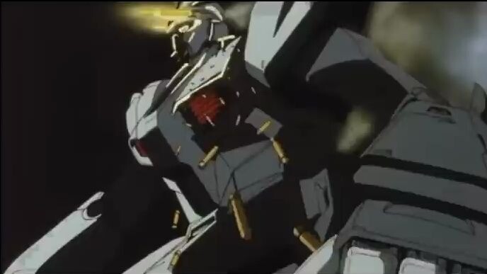 "Char's Counterattack" theater trailer, super Vulcan cannon shot that never appeared in the feature 