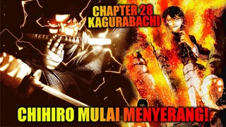 Review Chapter 28 Kagurabachi - Chihiro Menyerang Pelelangan Sazanami -Hiyuki Pun Muncul!
