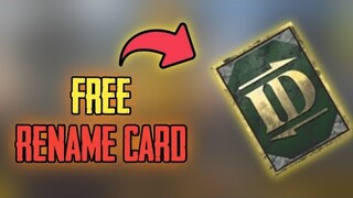 Terbaru!! Id Card / Rename Card Pubg Mobile (Gratis)