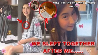 [FayeYoko] FAYE and YOKO SLEPT OVER AFTER THEIR SHOOT? - “We sleep on the same bed together after…”