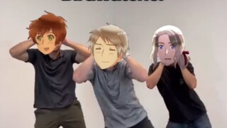【APH】Super cool three-person party dance of the bad friend group