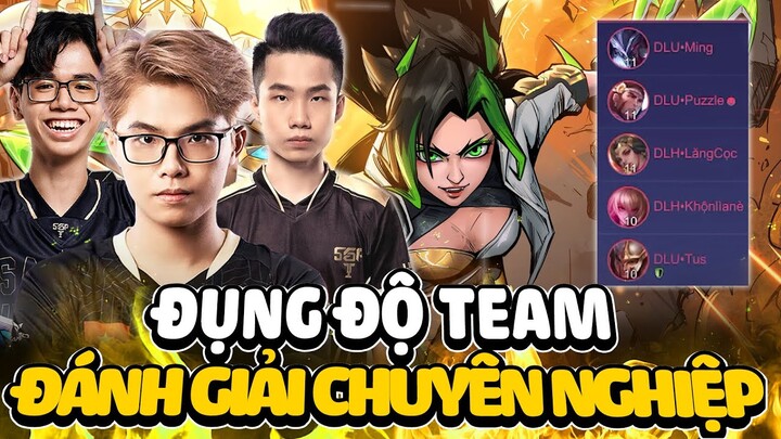 BỘ BA NGUYÊN TỬ CỦA TEAM SGP ĐỐI ĐẦU VỚI TEAM THI ĐẤU CHUYÊN NGHIỆP