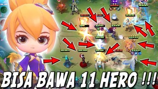 COMMANDER BARU FANNY !!! GOKIL BISA BAWA 11 HERO COY !!! AUTO TAWURAN KITAAAA !!!