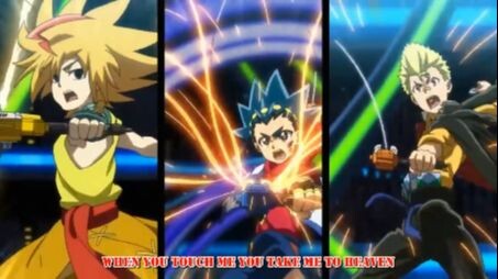 Beyblade burst Sparking SuperKing Ep 44 - NAiga vs Achilles