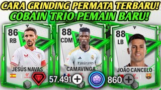 CARA GRINDING PERMATA BANYAK DAN MENCOBA GACHA TOKEN UCL! COBAIN TRIO PEMAIN BARU FC MOBILE YUAHPLAY