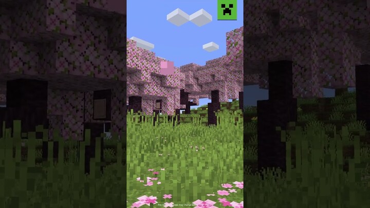CHERRY BLOSSOM BIOME - OUT NOW IN SNAPSHOT AND PREVIEW! COMING SOON IN BETA!