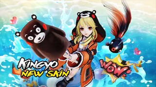 Kingyo New Skin: Kumamon series - Kuma Kingyo | Onmyoji Arena