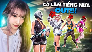 [Free Fire]Cả TEAM Muốn Thoát GAMES Vì Ngân Cà Lâm Đọc RAP |Ngân Kaito